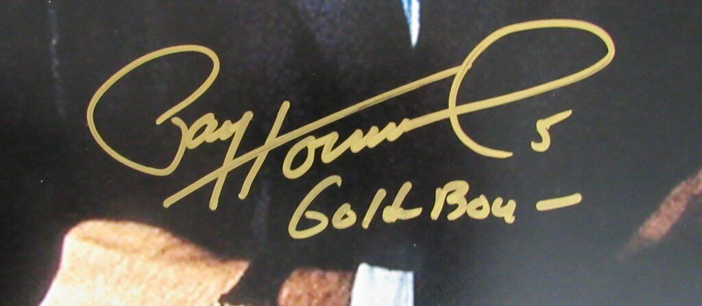 Paul Hornung Green Bay Packers Signed/Inscribed 16x20 Color Photo JSA 141501