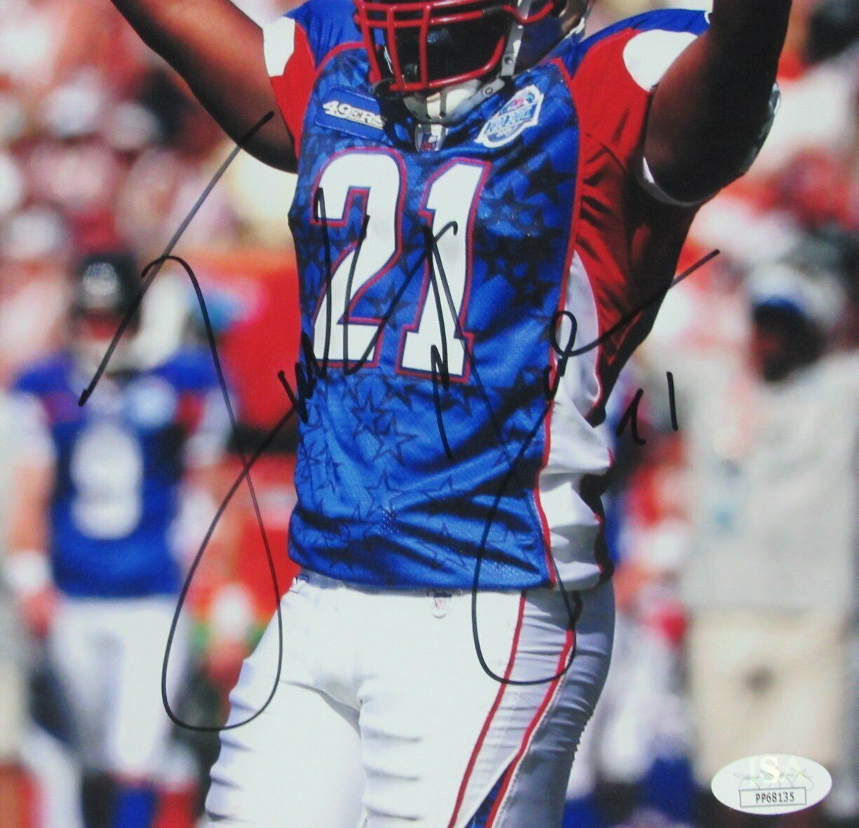 Frank Gore San Francisco 49ers Signed/Auto 8x10 Photo Framed JSA 163379