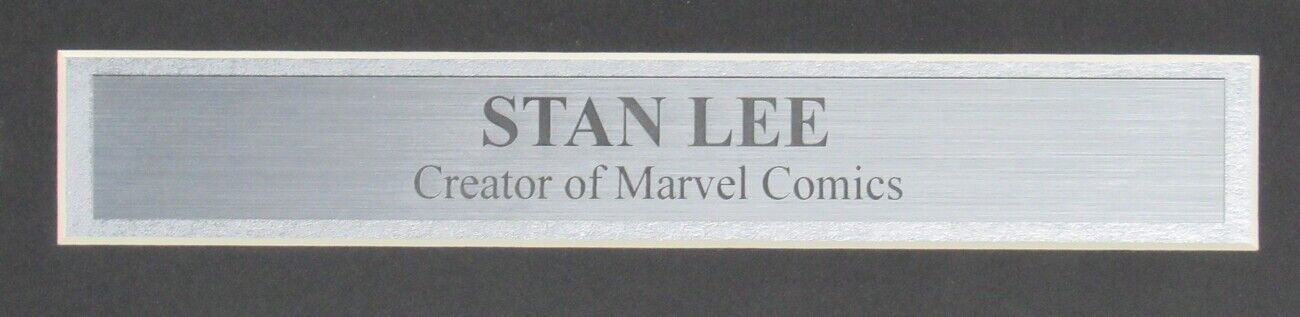 Stan Lee Marvel Comics Signed 16x20 Photo Framed Stan Lee Authentic 148405