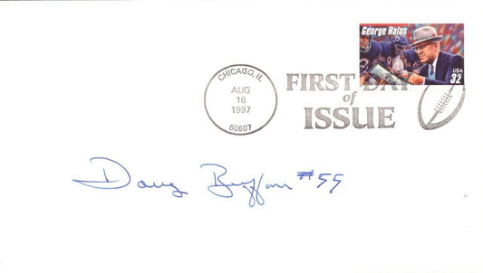 Doug Buffone Signed 1997 FDC First Day Cover Chicago Bears 151478