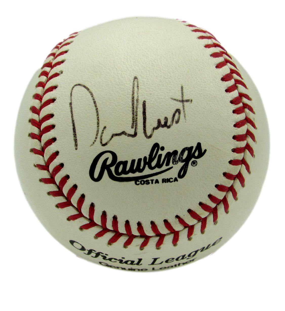 David West Minnesota Twins Signed/Autographed OML Baseball 162690