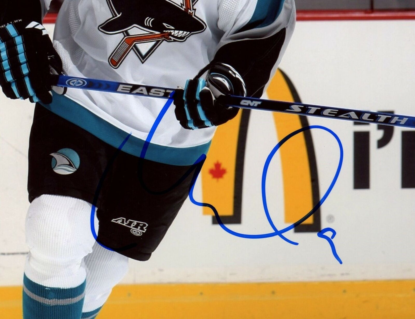 Milan Michalek San Jose Sharks Signed/Autographed 8x10 Photo 153367