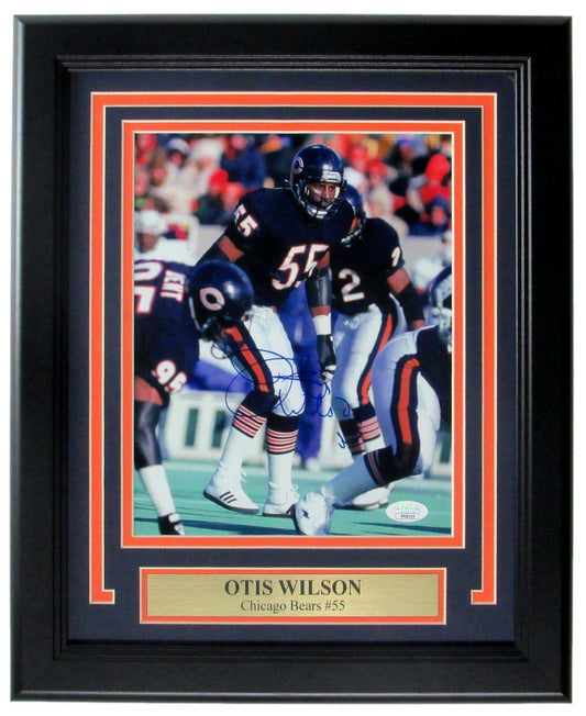 Otis Wilson Chicago Bears Signed/Auto 8x10 Photo Framed JSA 163371