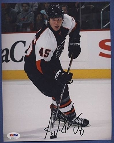 Arron Asham Philadelphia Flyers Signed 8X10 Photo PSA/DNA 132540