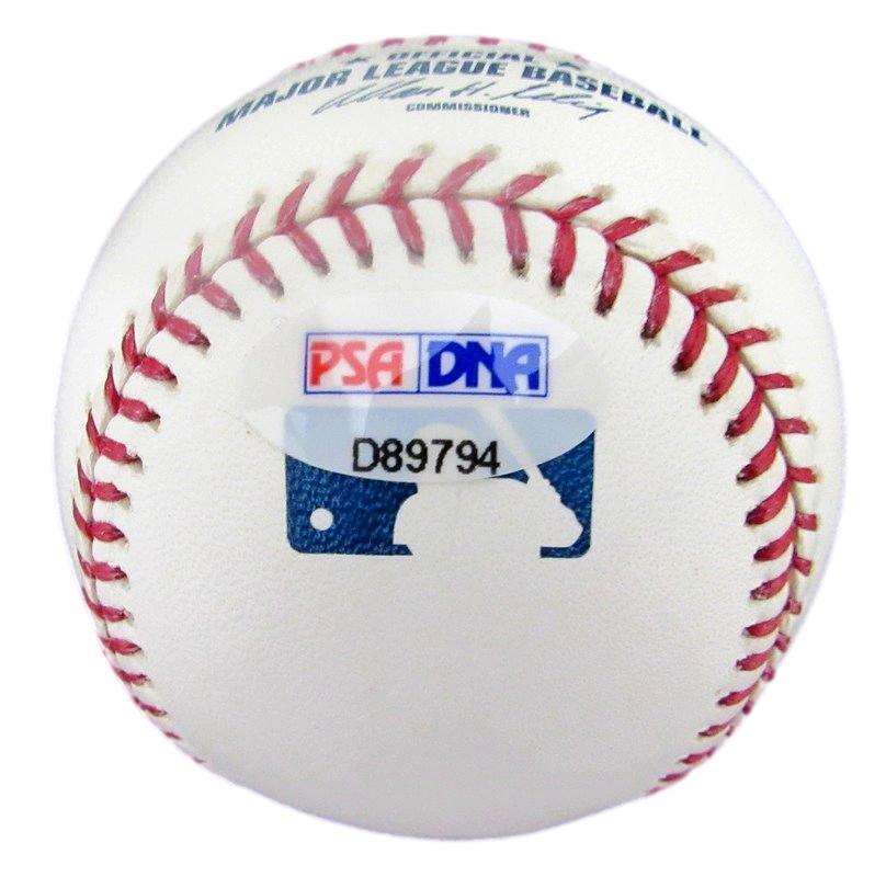 Brian Cashman Autographed OML Baseball New York Yankees PSA/DNA 182607