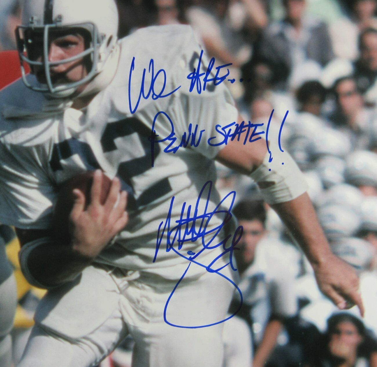 Matt Suhey Penn State PSU Signed/Inscribed 16x20 Photo Beckett 164931