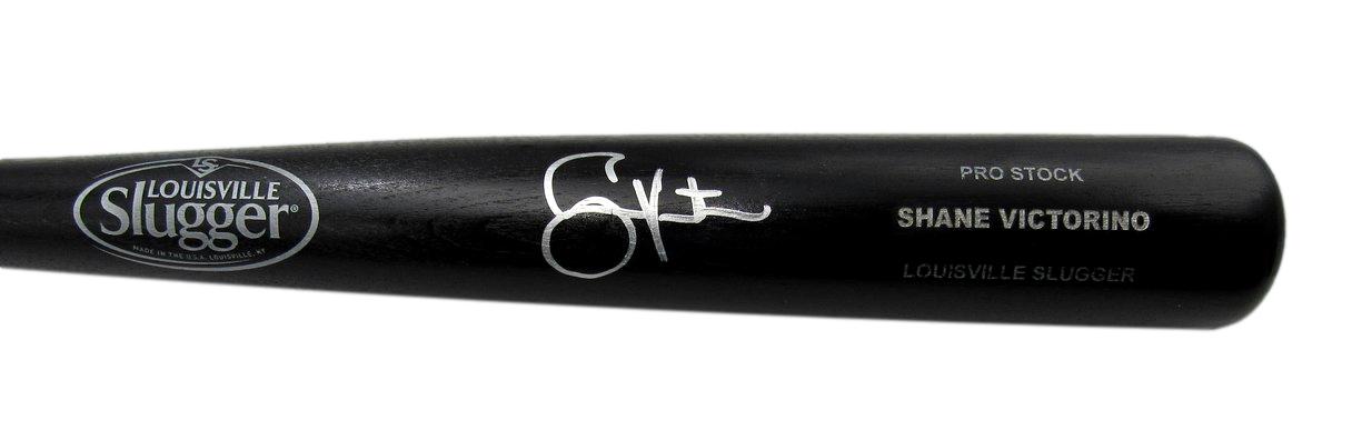 Shane Victorino Autographed Louisville Slugger Black Bat Phillies PSA 193000