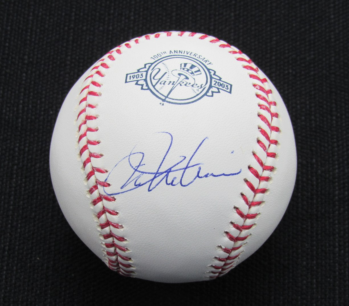 Joe Verbanic Signed/Auto Yankees 100th OML Baseball JSA  186905