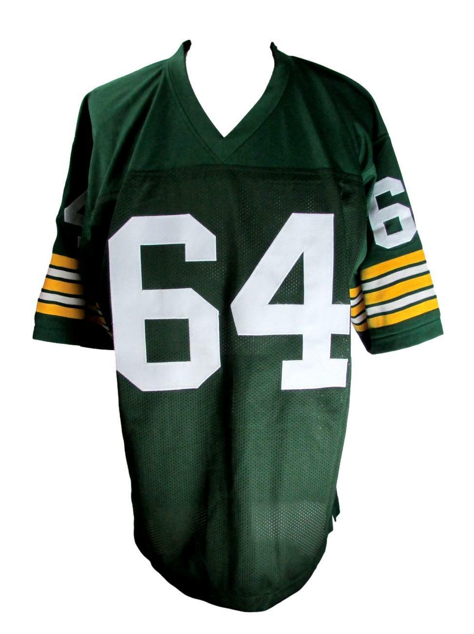 Jerry Kramer Green Bay Packers Autographed/Signed Custom Green Jersey JSA 141111