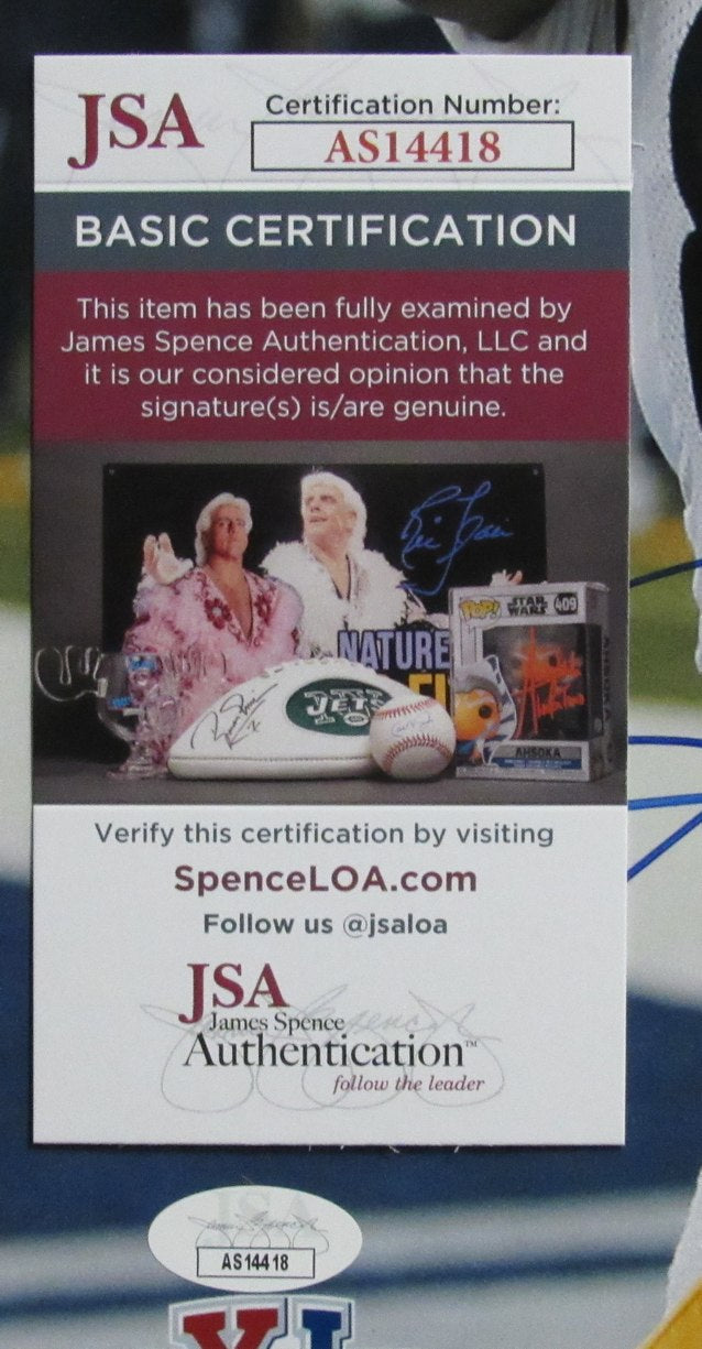 Hines Ward HOF Signed/Inscribed 11x14 Photo Pittsburgh Steelers JSA 186143