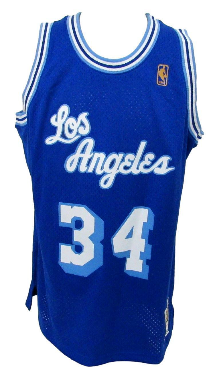 Shaquille O'Neal HOF Signed LA Lakers Mitchell & Ness Jersey Fanatics 163536