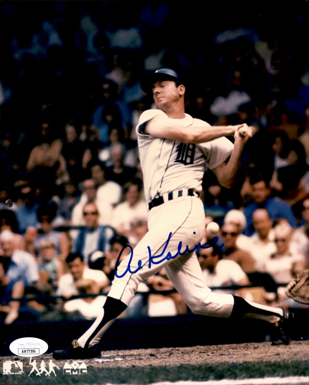 Al Kaline HOF Signed/Autographed 8x10 Photo Detroit Tigers JSA 191395