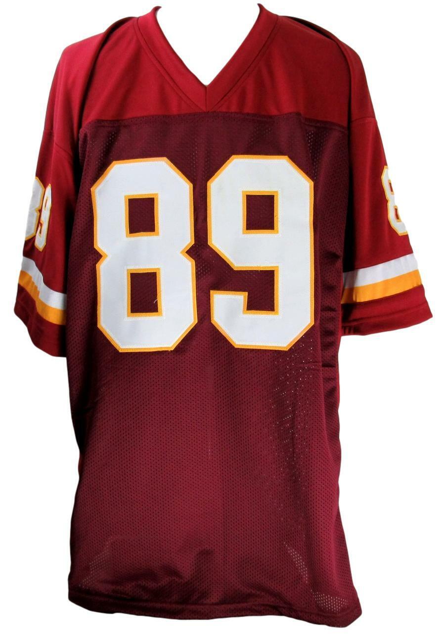 Santana Moss Signed/Autographed/Inscribed Redskins Custom  Jersey JSA 157554