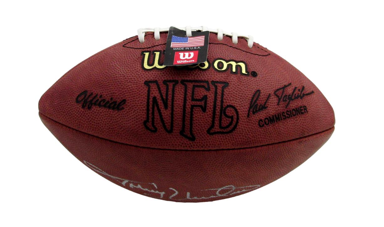 Johnny Unitas HOF Signed/Auto Wilson NFL Football Baltimore Colts JSA 191620