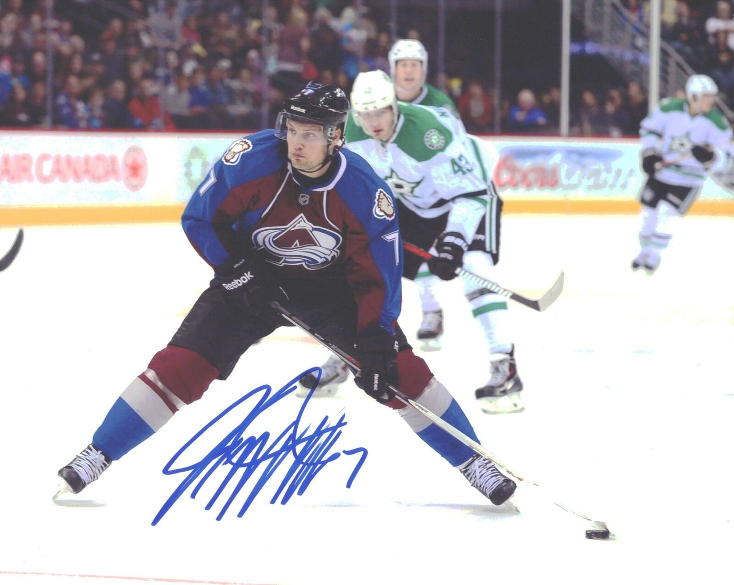 John Mitchell Columbus Blue Jackets Signed/Autographed 8x10 Photo 152684