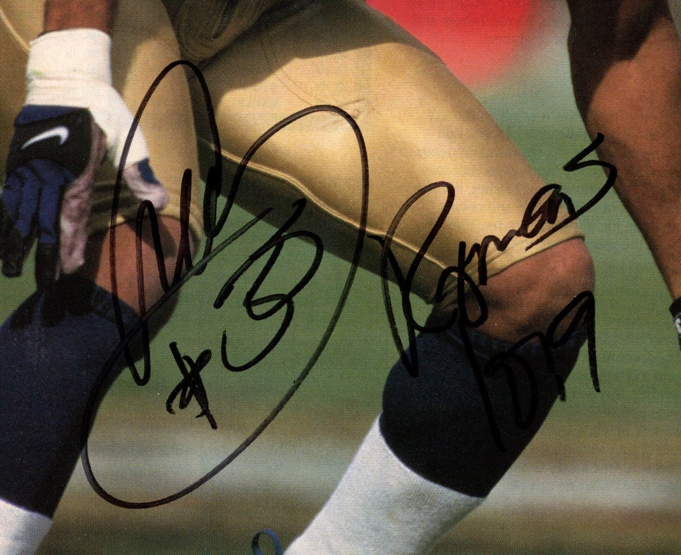 Aenaes Williams HOF Signed/Inscribed 8x10 Magazine Photo Rams PSA/DNA 188078