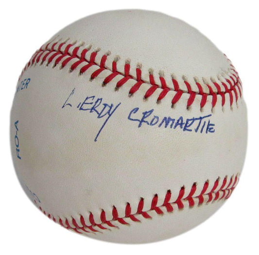 Leroy Cromartie Signed OAL Baseball Negro League Indianapolis Clowns PSA/DNA