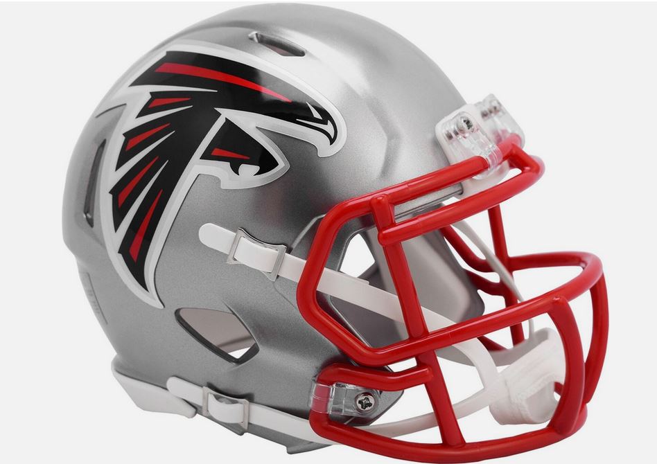 Atlanta Falcons New In Box Flash Mini Helmet UNsigned 162337