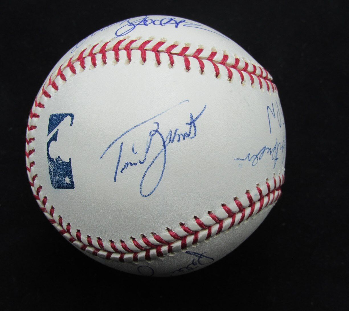 Sports Announcers Multi-Autographed Rawlings OML Baseball Signed by 8