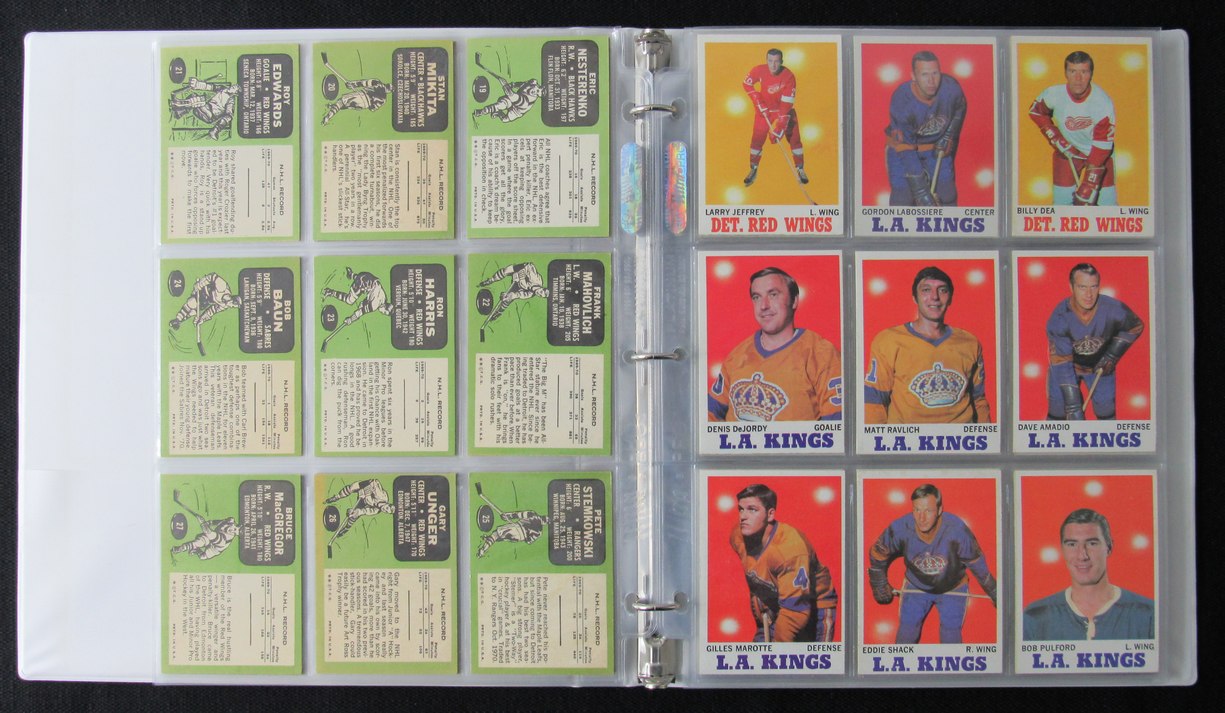 1970-71Topps Hockey Complete Set (132) Cards Howe Orr Hull Perreault 189195