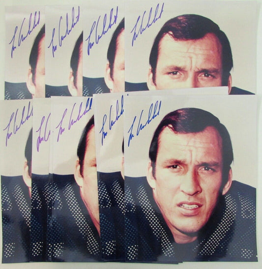 Lot of 11 Tom Woodeschick Philadelphia Eagles Signed 8x10 Photo 157582