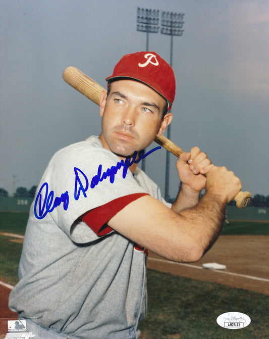 Clay Dalrymple Autographed 8x10 Photo Philadelphia Phillies JSA 181939