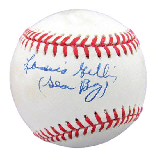 Louis Gillis Autographed Seaboy Baseball Negro League Black Barons JSA 180140