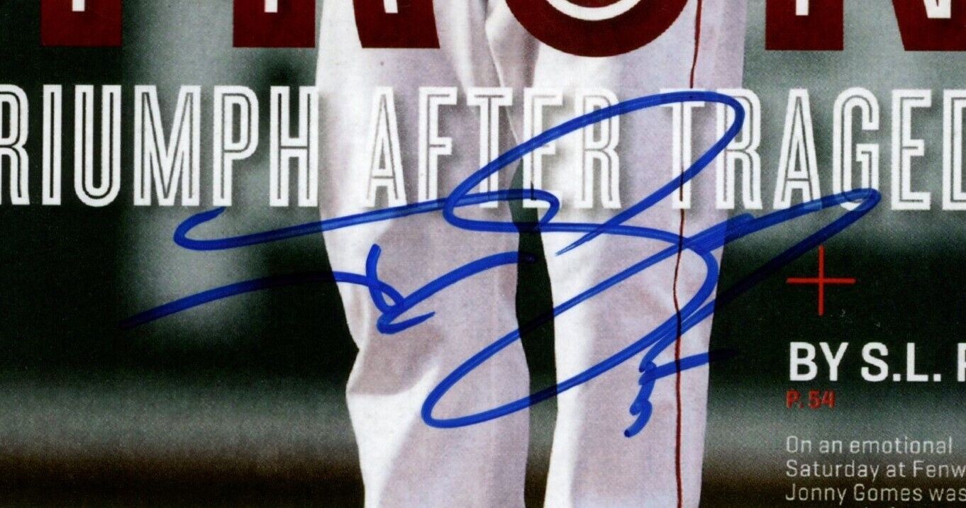 Jonny Gomes Autographed 8x10 Photo Boston Red Sox JSA 177847