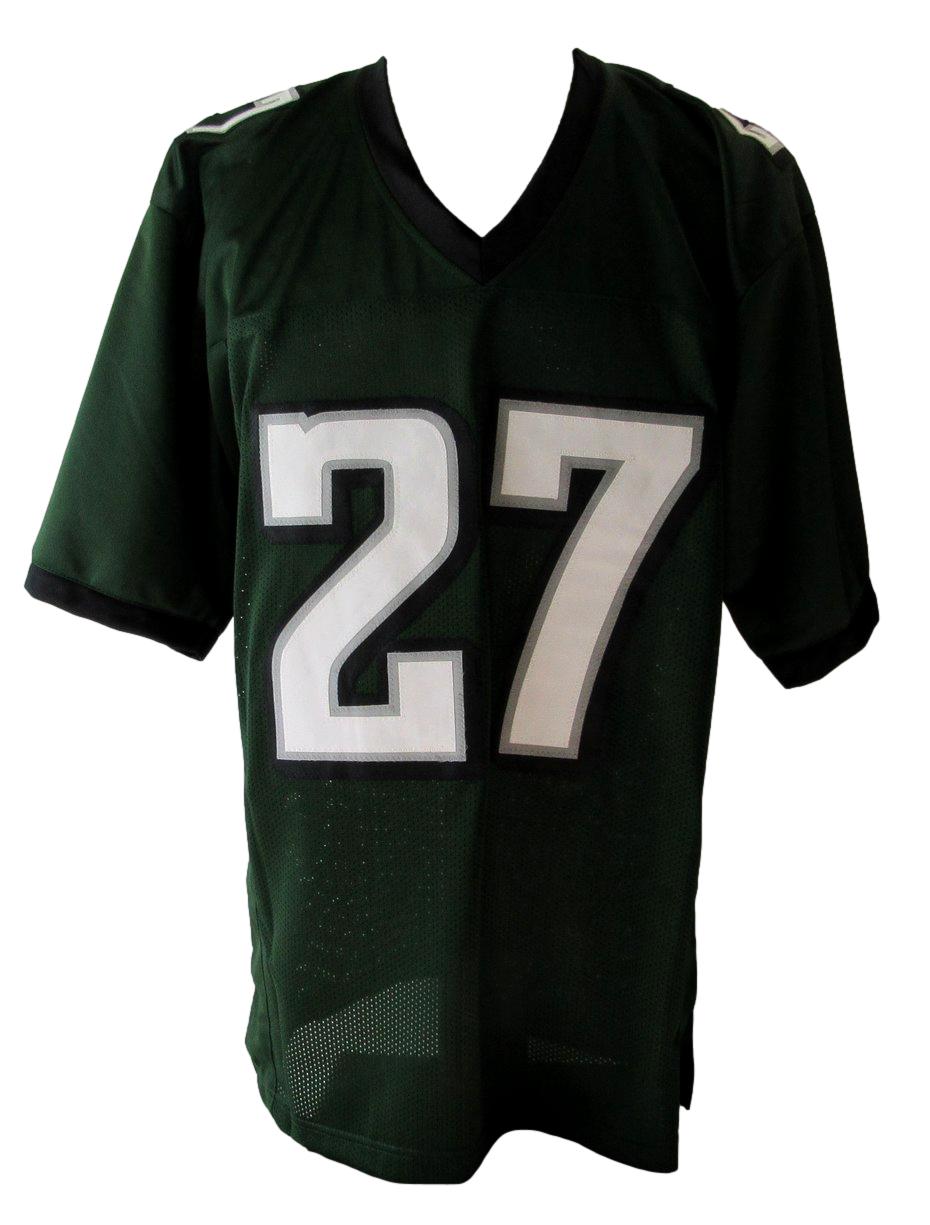 Quinyon Mitchell Dark Green Custom Football Jersey Eagles JSA 193306