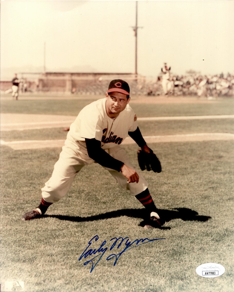 Early Wynn HOF Signed/Autographed 8x10 Photo Cleveland Indians JSA 191061