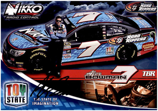 Alex Bowman Nascar Racing Driver Signed/Autographed 7x5 Color Photo 153911