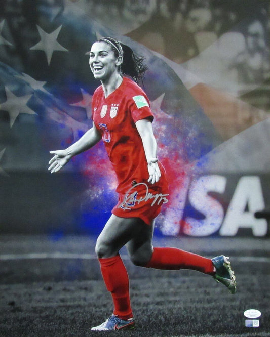 Alex Morgan US Women's Soccer Signed/Autographed 16x20 Photo JSA