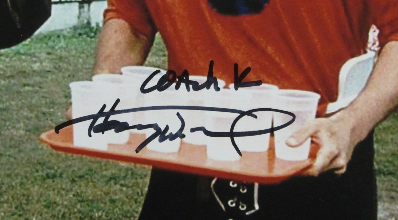 Henry Winkler "The Waterboy" Signed/Inscr "Coach K" 11x14 Photo JSA 167047