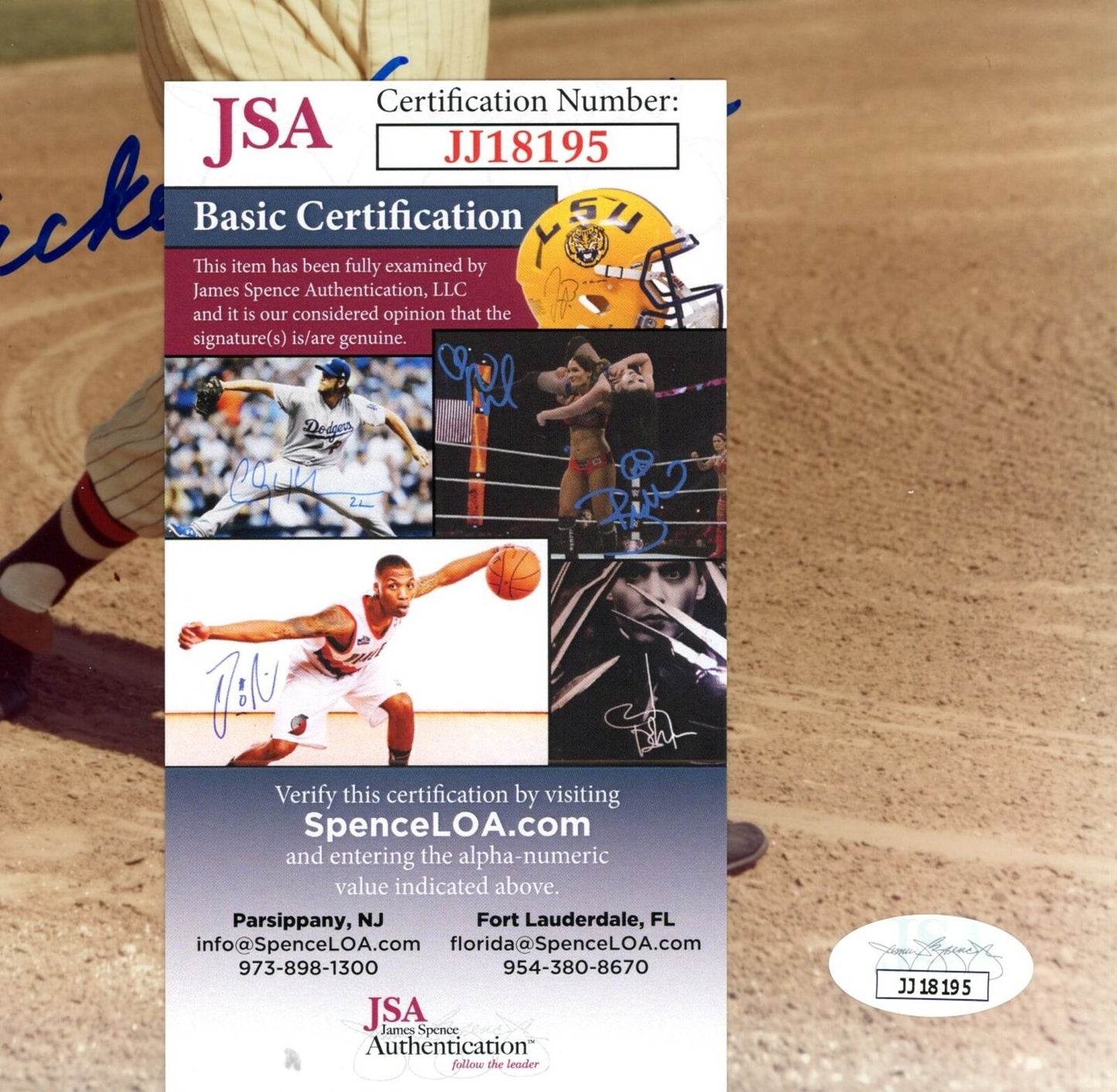 Mickey Vernon Senators Signed/Autographed 8x10 Photo JSA 154488