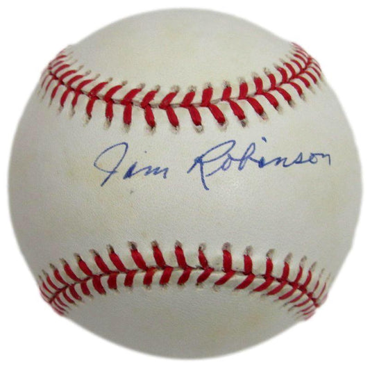 Jim Robinson Signed ONL Baseball Negro League Kansas City Monarchs PSA/DNA