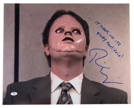 Rainn Wilson Signed/Inscr 16x20 "Office" Dwight Schrute Photo ITP PSA/DNA 160701