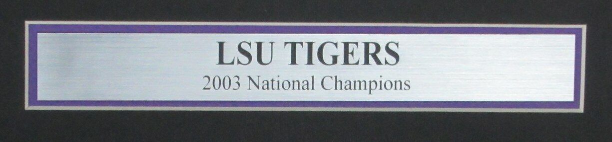 The Advocate Newspaper 2004 Sugar Bowl LSU 2003 National Champs Framed 165884