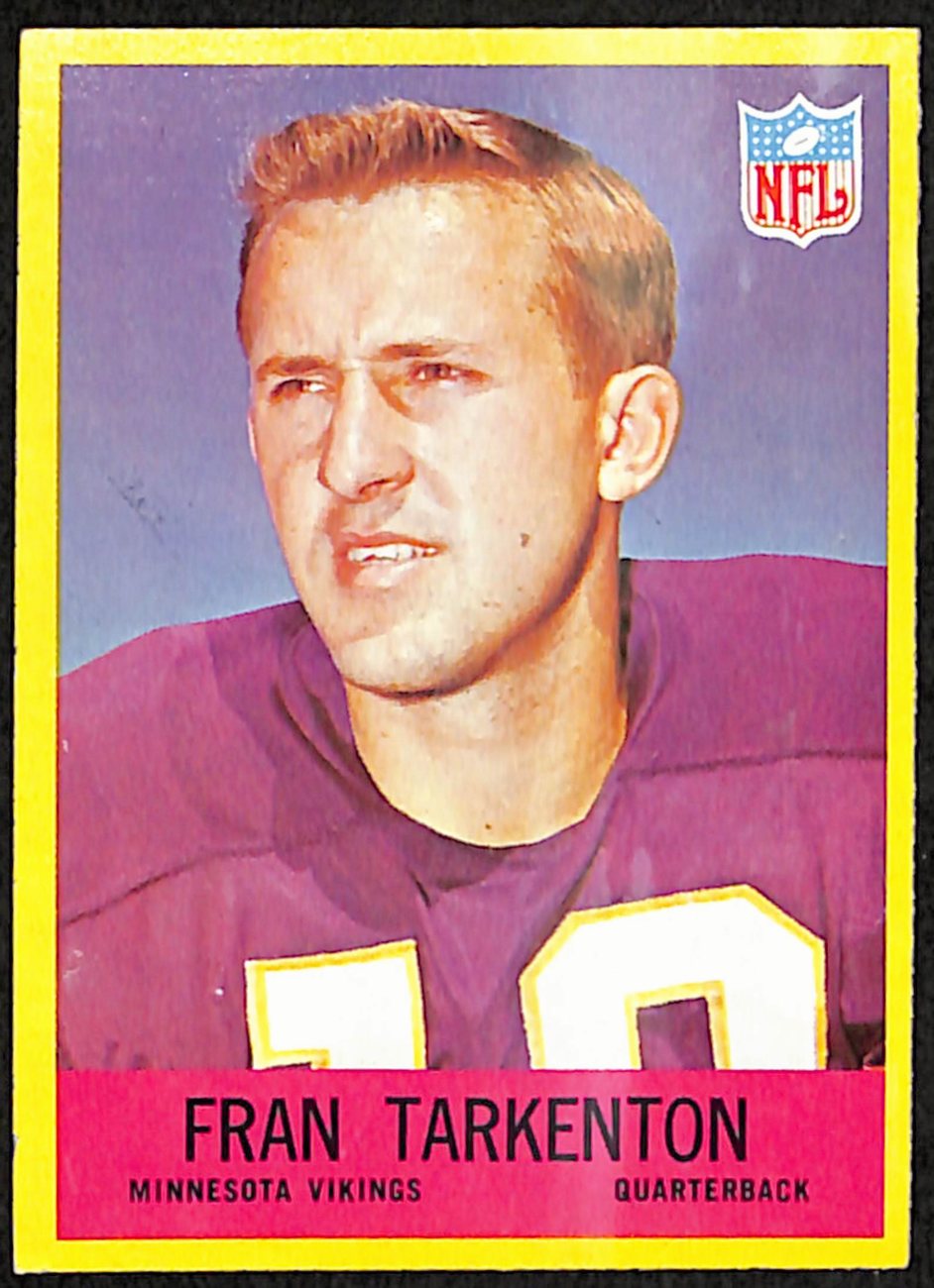 1967 Philadelphia Football Vikings Complete Team Set (12/12) Cards 189257