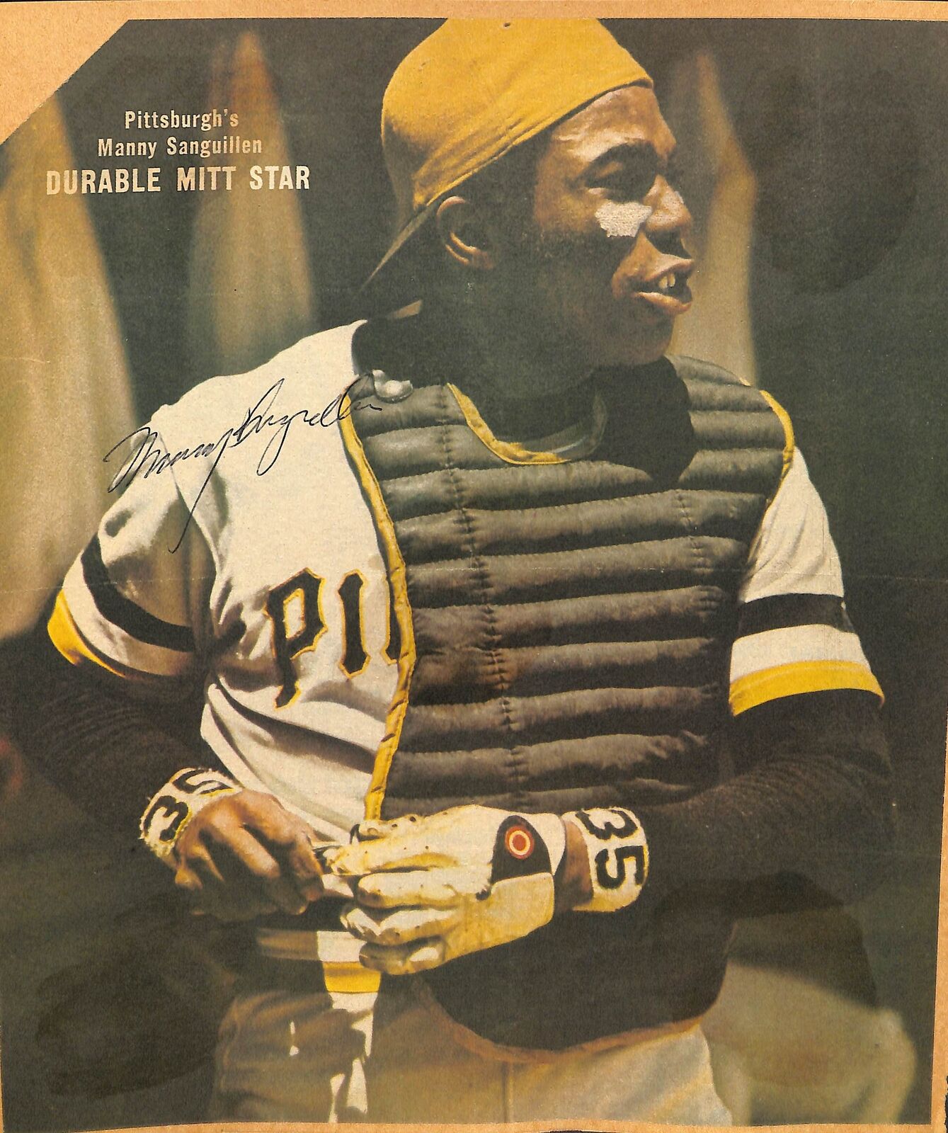 Willie Stargell Pittsburgh Pirates HOF Signed 10x12 Sporting News Cover 180769