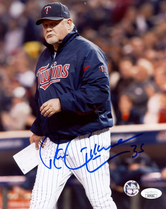 Ron Gardenhire Minnesota Twins Signed/Autographed 8x10 Photo JSA 159038