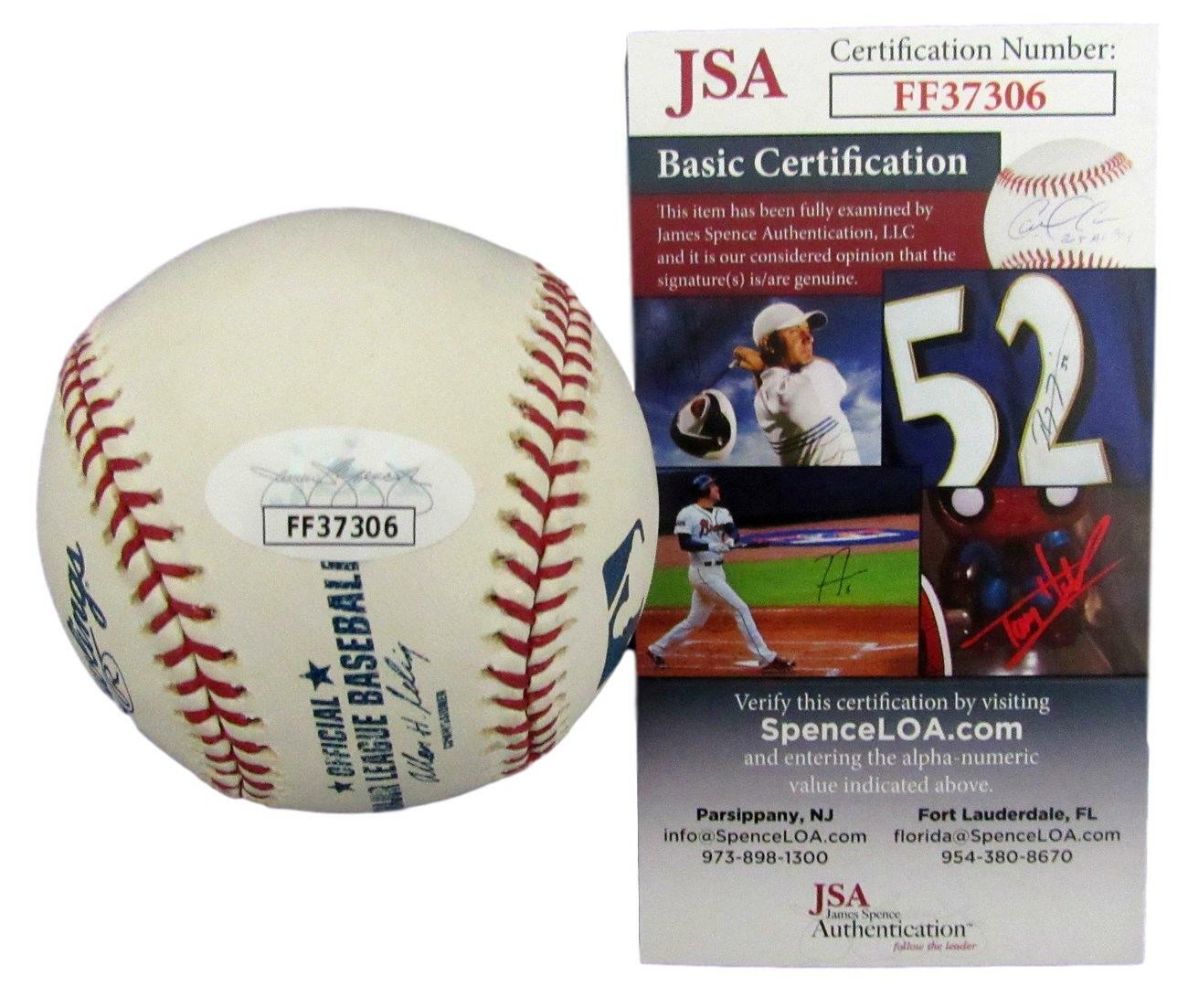 Randy Johnson HOF Signed/Inscribed Mariners Rawlings OML Baseball JSA 147221