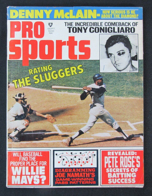 1969 Pro Sports Magazine Tony Conigliaro Tony Oliva