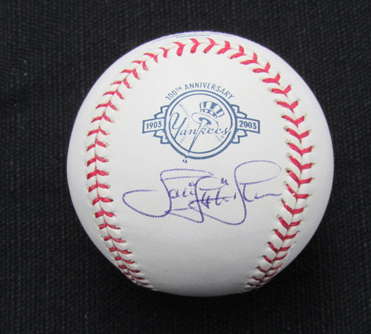 Tom Gordon Signed/Auto Yankees 100th OML Baseball JSA 186629