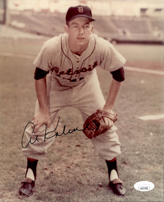 Al Kaline HOF Signed/Autographed 8x10 Photo Detroit Tigers JSA 191393