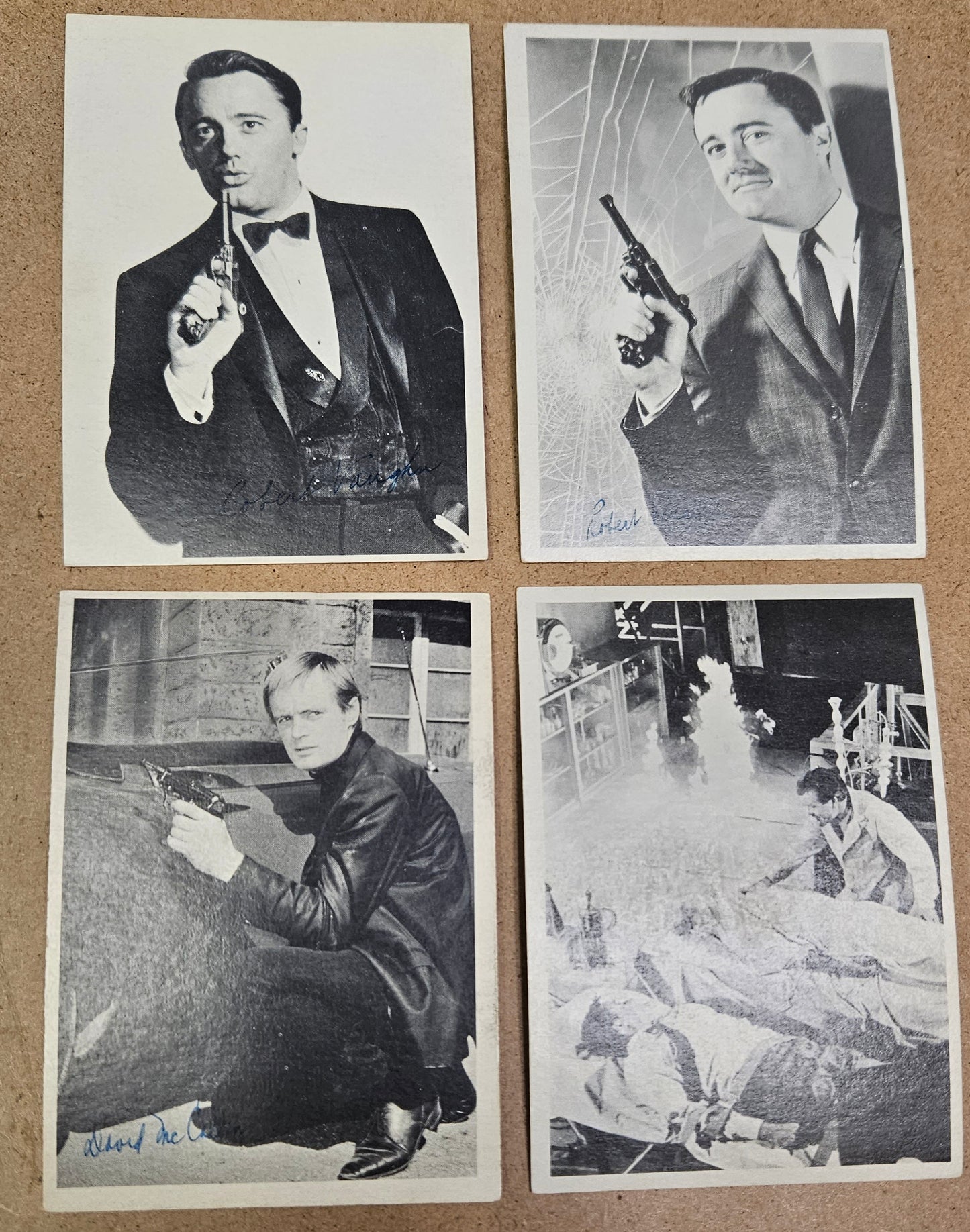 1965 Topps Man From U.N.C.L.E Complete Set Of 55 cards (puzzle back) 184644