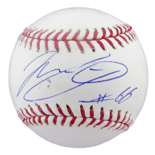 Norihiro Nakamura Autographed OML Baseball Los Angeles Dodgers PSA/DNA 182386