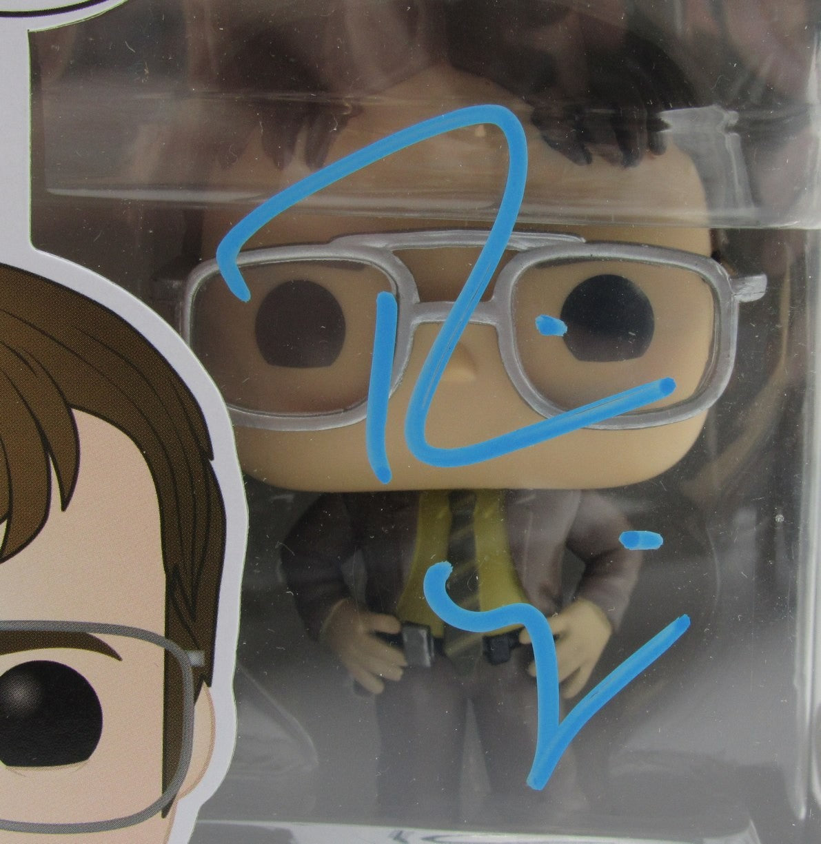 Rainn Wilson Autographed Funko Pop! #871 Figurine "The Office" JSA 184718