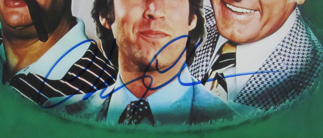 Chevy Chase Signed/Autographed 11x17 "Caddyshack" Movie Poster JSA 191287