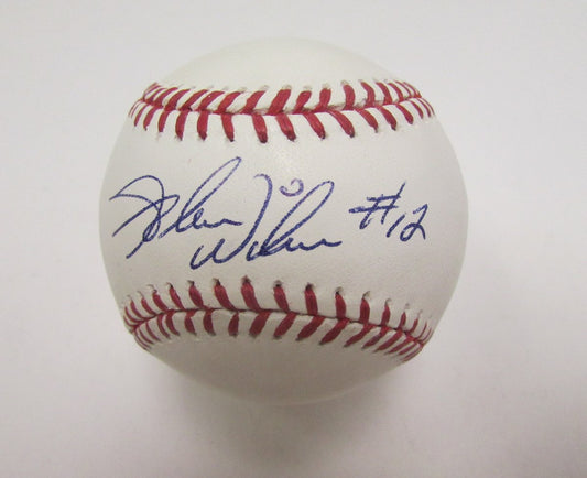 Glenn Wilson Signed/Autographed OML Baseball 139804