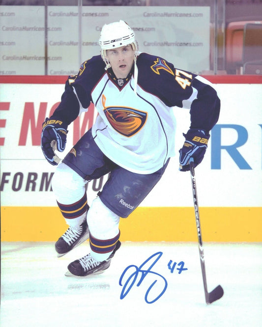 Rich Peverly Atlanta Thrashers Signed/Autographed 8x10 Photo 152489